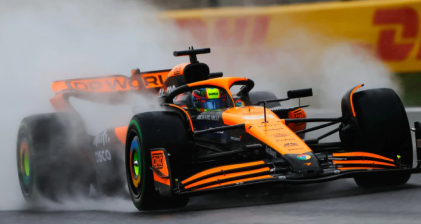 Carro de Lando Norris, da McLaren
