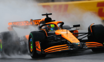 Carro de Lando Norris, da McLaren