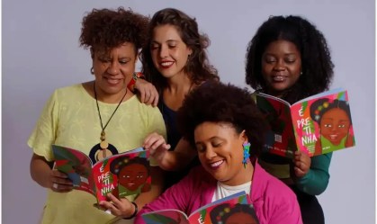 Livro-disco 'É Pretinha'