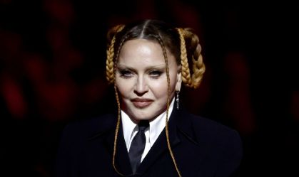 Madonna no 65º Grammy Awards, em fevereiro de 2023
