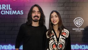 Mateus Asato e Maju Trindade na pré-estreia de &quot;Evidências do Amor&quot;
