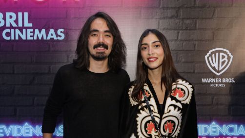 Mateus Asato e Maju Trindade na pré-estreia de &quot;Evidências do Amor&quot;