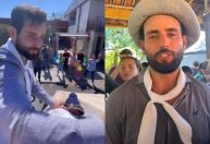 Matteus volta a Alegrete e é recebido com festa: 'Me sentindo celebridade"