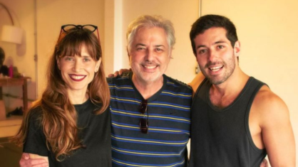 Mel Lisboa, Roberto de Carvalho e Bruno Fraga