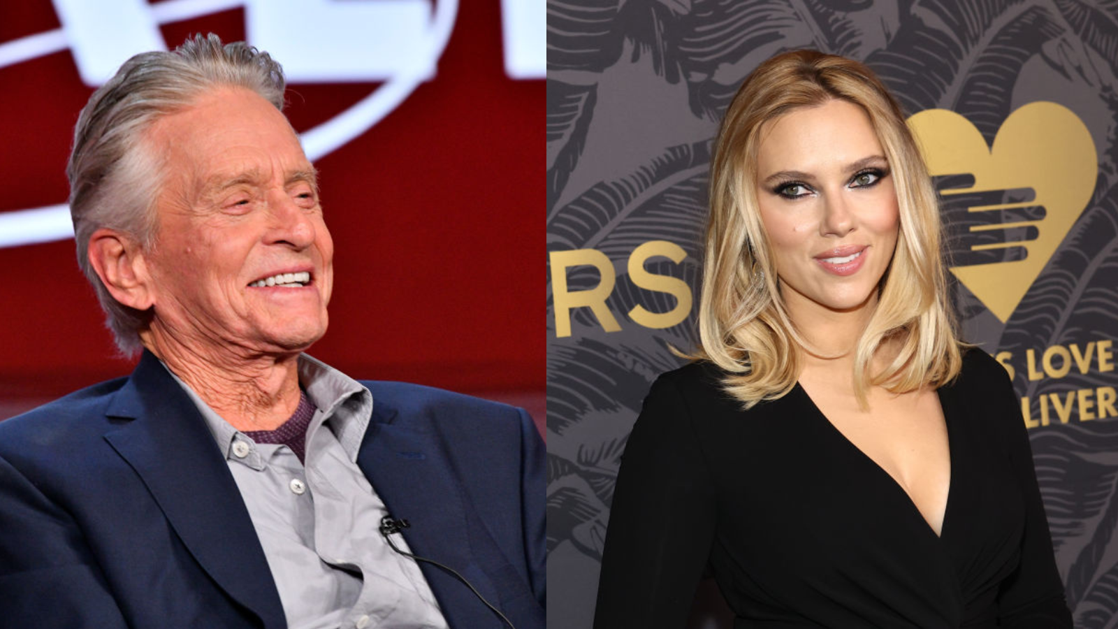 Michael Douglas descobre parentesco com Scarlett Johansson em programa de TV da PBS