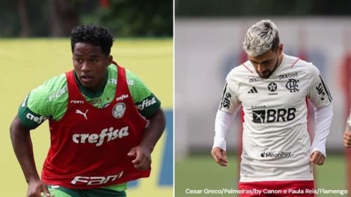 Palmeiras encara o Flamengo no Allianz Parque