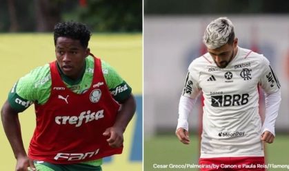 Palmeiras x Flamengo: veja prováveis escalações para jogo na Série A