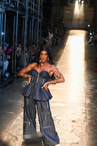 Pepita fala sobre importância de desfilar na SPFW / Marcelo Sá Barretto/AgNews