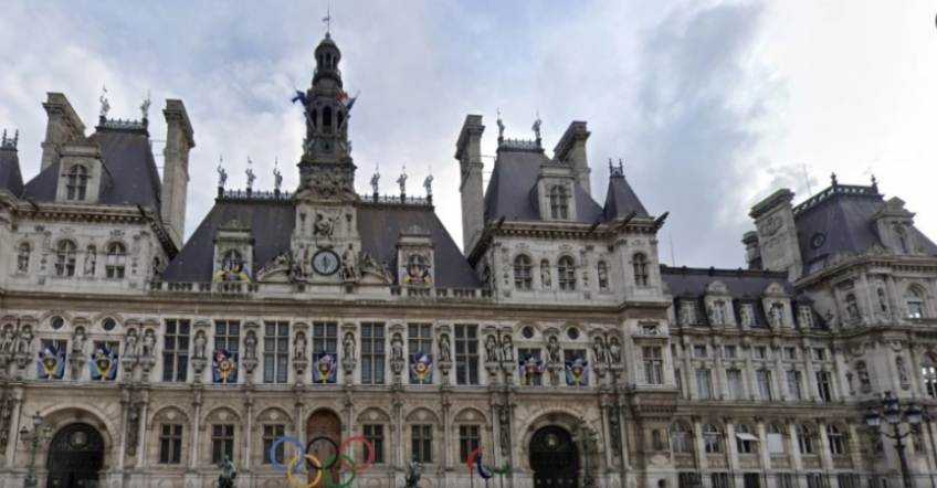 Prefeitura de Paris será palco da largada da maratona nos Jogos Olímpicos / Google Street View