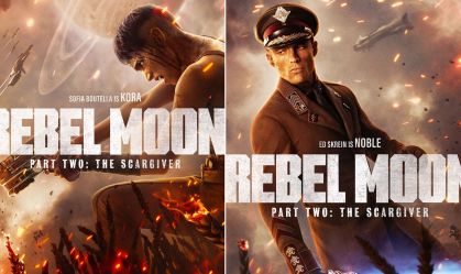 Zack Snyder compartilha pôsteres individuais de "Rebel Moon - Parte 2"; veja