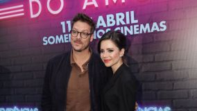 Sandy e Fabio Porchat na pré-estreia de &quot;Evidências do Amor&quot;