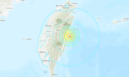Taiwan registra novos terremotos; mais forte foi de magnitude 6,1