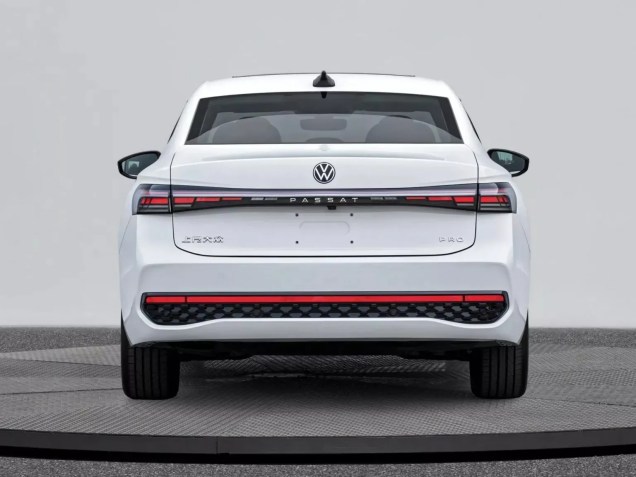 Design usa várias elementos do Passat Variant europeu, mas com algumas exclusividades / Divulgação/MIIT