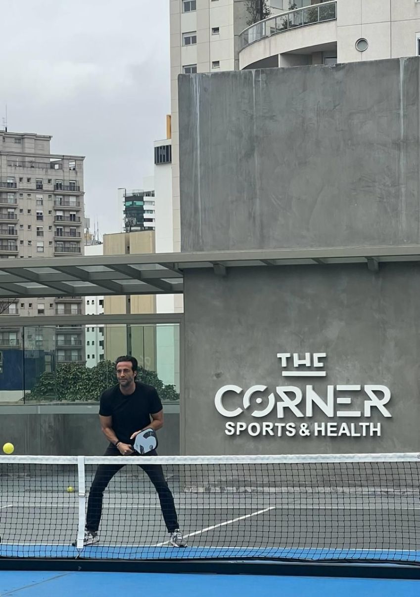 Luiz Fernando Secali é presidente da Associação Paulista de Pickleball. Foto: Arquivo Pessoal