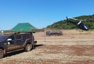 Megaoperação da PF apreende 600 toneladas de maconha na fronteira com o Paraguai