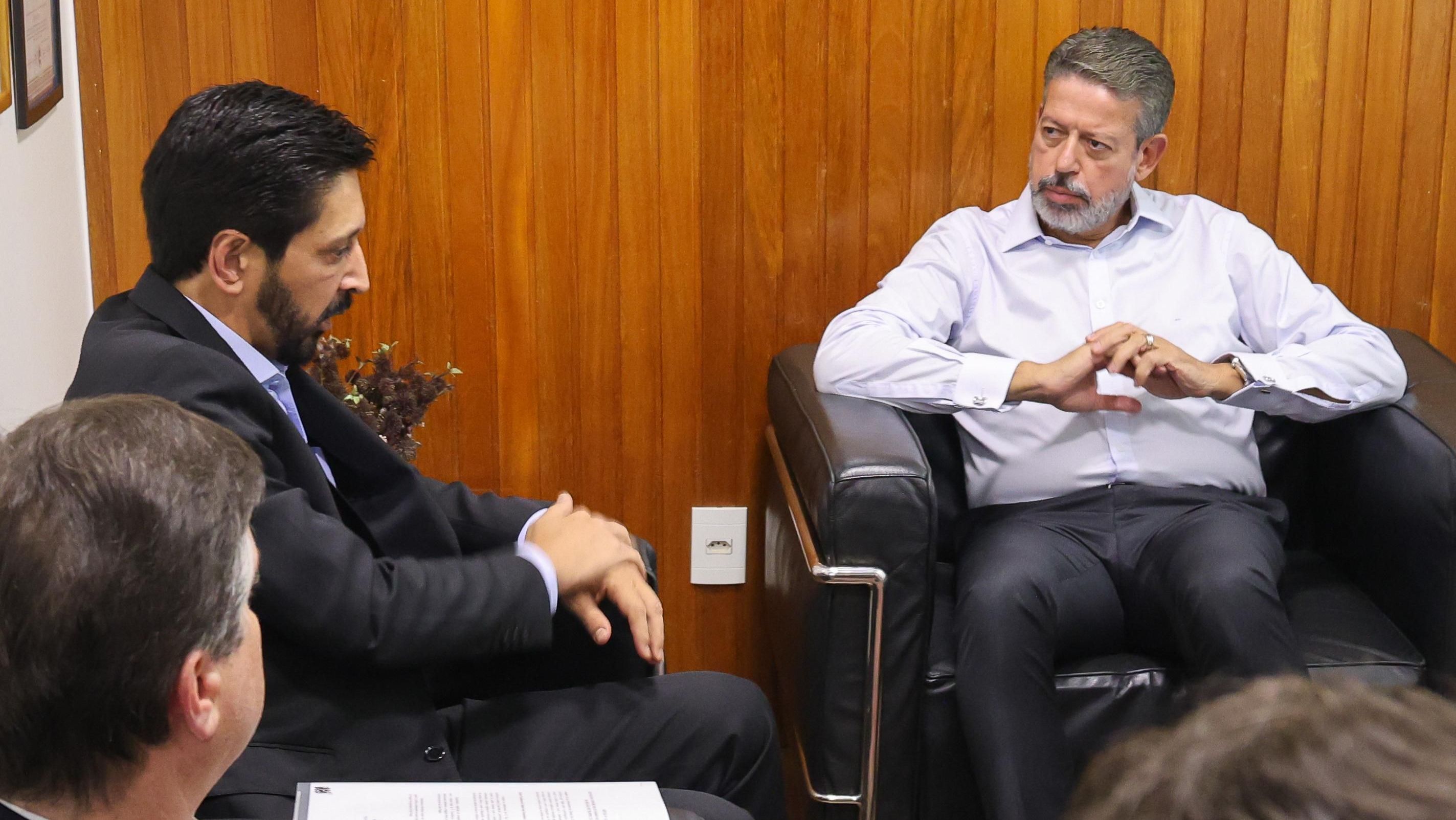 Ricardo Nunes e Arthur Lira