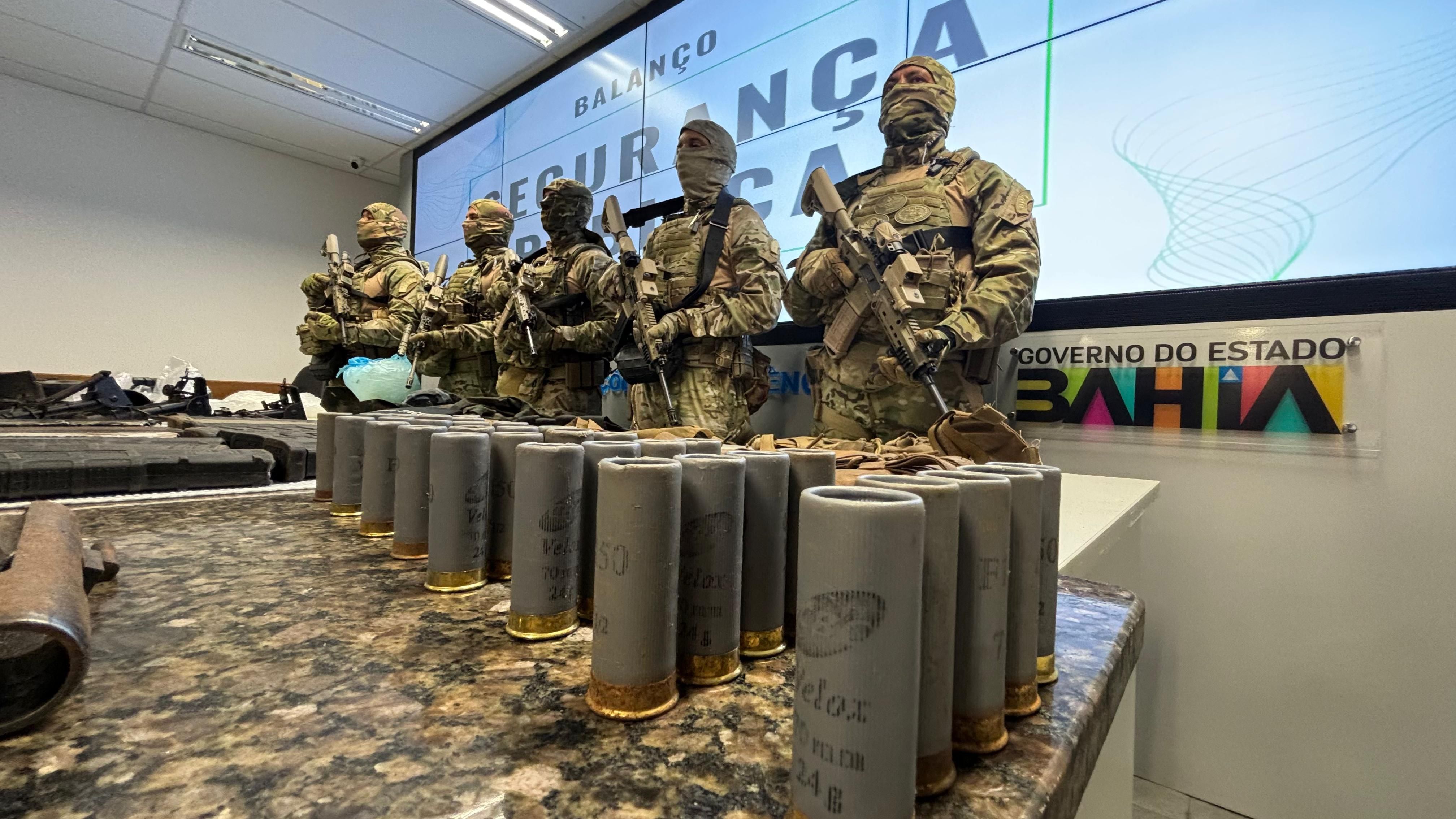 apreensões polícia Bahia