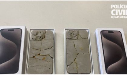 Homem é preso após vender iPhones e entregar blocos de argila