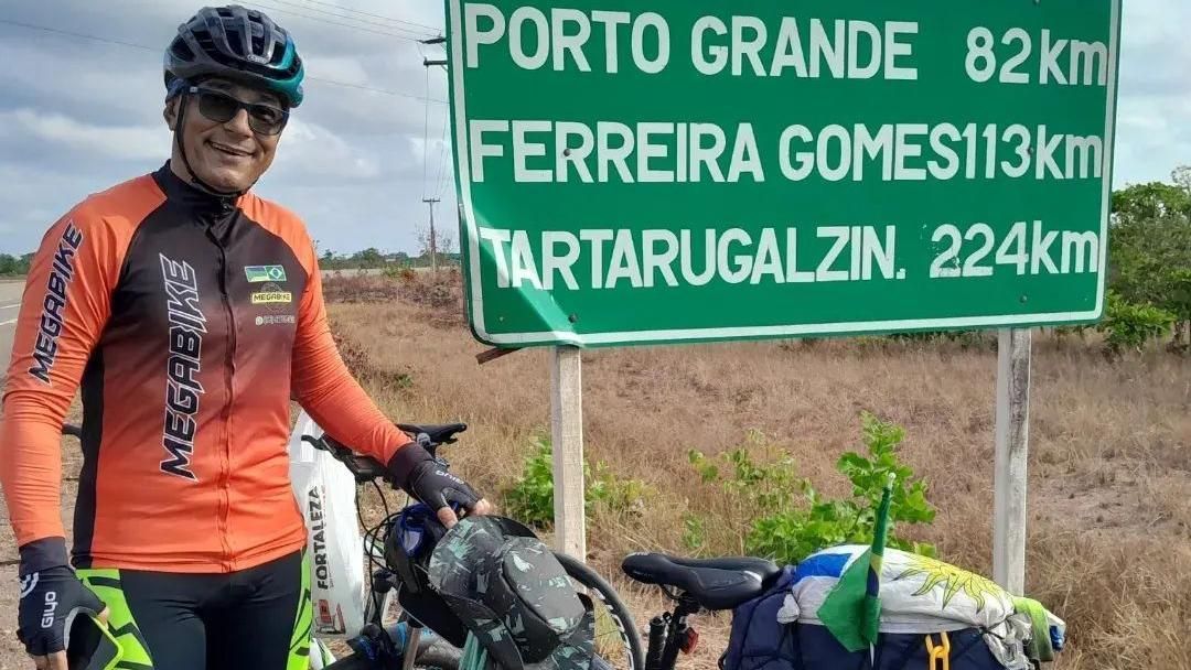 Ciclista George da Silva de Souza