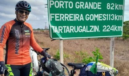Ciclista desaparece na fronteira do Brasil com a Guiana durante expedição