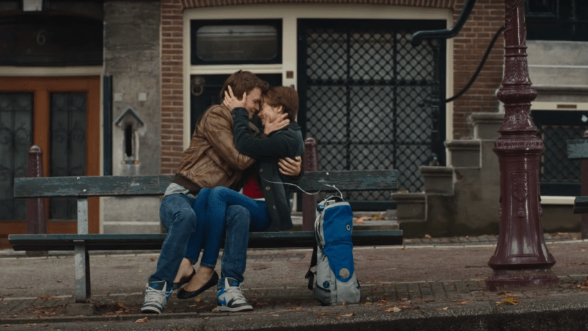 Cena do trailer de "A Culpa é das Estrelas", de 2014 • Reprodução/YouTube/20th Century Studios