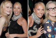 Adriane Galisteu sobre fotos com Meryl Streep e Nicole Kidman: "Amei"