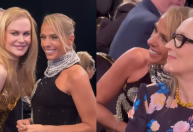 Adriane Galisteu posa ao lado de Nicole Kidman e Meryl Streep em evento; veja
