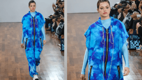 Famosos prestigiam o desfile da Martins, na SPFW N57, no shopping JK Iguatemi, em São Paulo. Na passarela, a atriz Ágatha Moreira