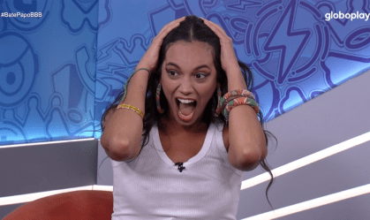 Alane ficou chocada quando soube descobriram quem era o affair que ela tinha aqui fora antes do BBB 24