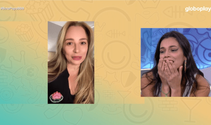 Alane recebeu um recado da mãe após deixar o BBB 24