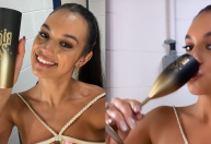 Alane retorna à casa do BBB24 e ganha recordação do programa; veja
