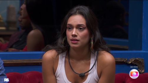 Alane foi a última eliminada do BBB 24 após enfrentar o casal Matteus e Isabelle no paredão