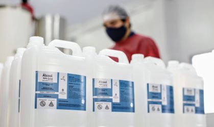 PRODUCAO DE ALCOOL EM GEL NO NUTEC - SEGUNDA PARTE - FINALIZACAO