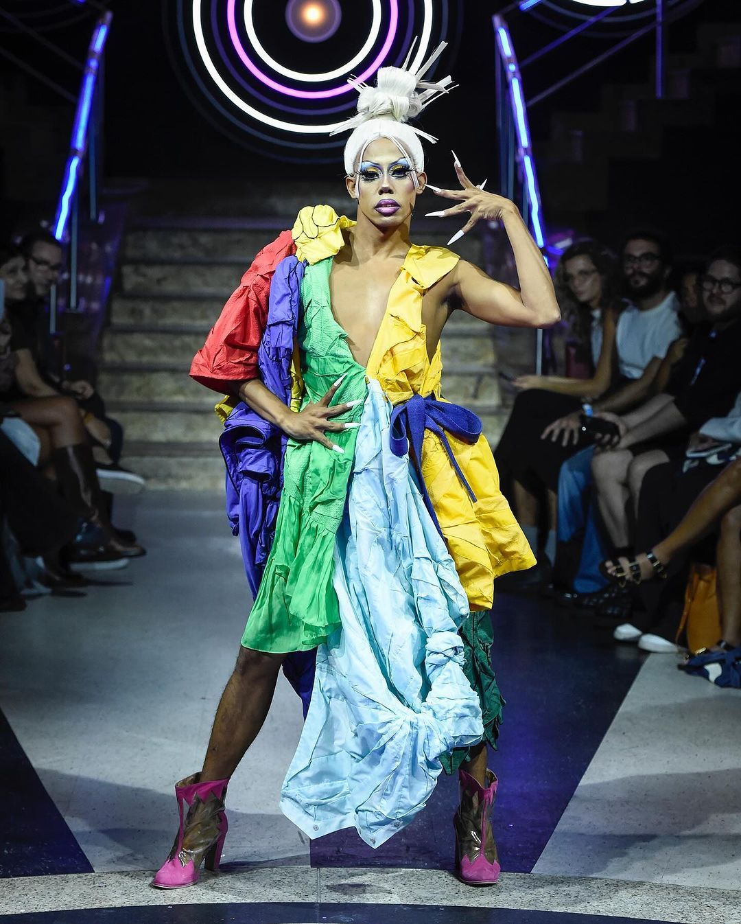 Amapô faz reedição de looks na SPFW N57 / Reprodução/SPFW/Instagram