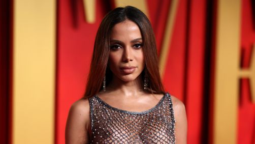 Anitta na after-party do Oscar de 2024 da Vanity Fair