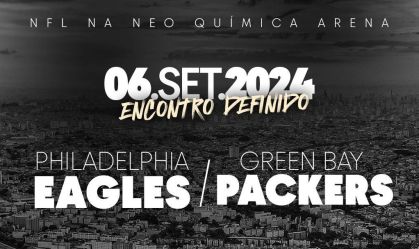 Anúncio Neo Química Arena NFL
