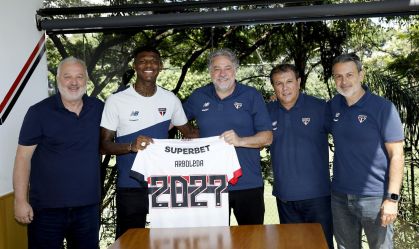 Arboleda renova com o São Paulo até 2027