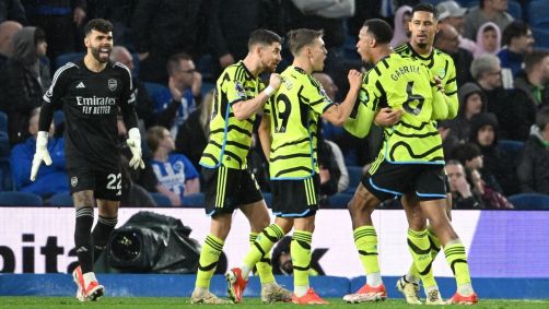 Arsenal está na liderança da Premier League