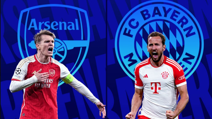 Arsenal e Bayern se enfrentam na Champions League