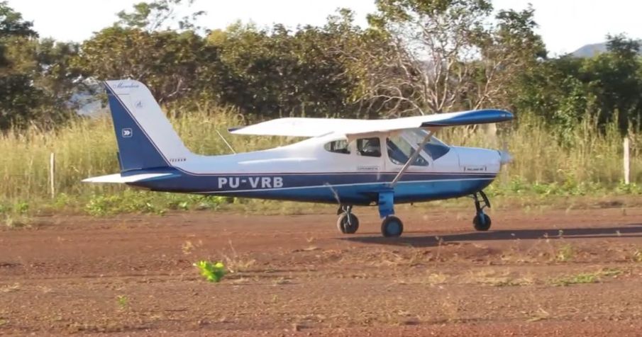 Avião ultraleve / Reprodução de redes sociais