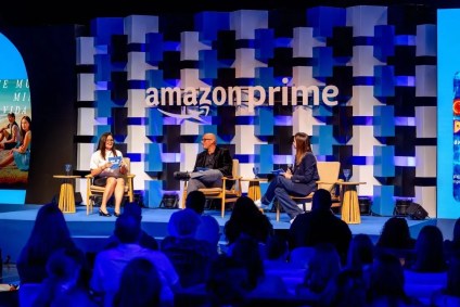 Javiera Balmaceda, Head de Conteúdos Originais Locais do Prime Video LATCANZ, e Francisco Morales, Head de Conteúdo Estratégico e Aquisições para a América Latina no Prime Video