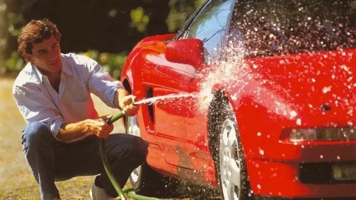 Honda NSX de 1991, que pertenceu a Ayrton Senna
