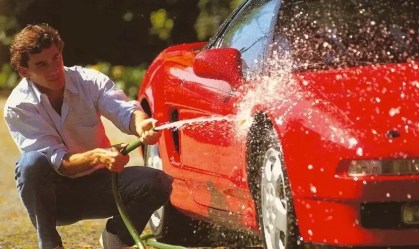 Honda NSX de 1991, que pertenceu a Ayrton Senna