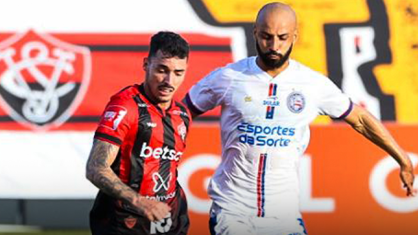 Lance de Vitória 2 x 2 Bahia