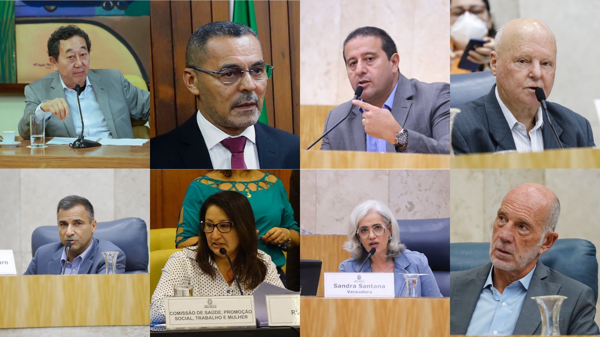 Bancada de vereadores do PSDB na Câmara Municipal