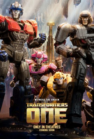 Banner oficial da animação "Transformers: o Início" / Divulgação