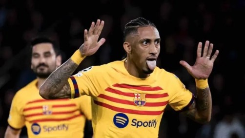 Raphinha, atacante do Barcelona