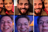 Boninho faz live com Beatriz e Matteus e diz: 