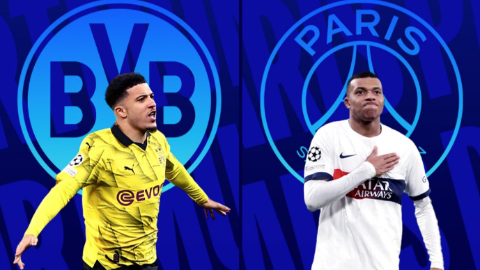 Dortmund e PSG se enfrentam nas semifinais da Champions