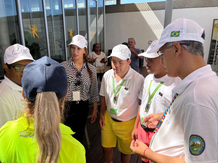 Brazil Open teve jovens com Síndrome de Down como voluntários / Rodrigo Monteiro/CNN